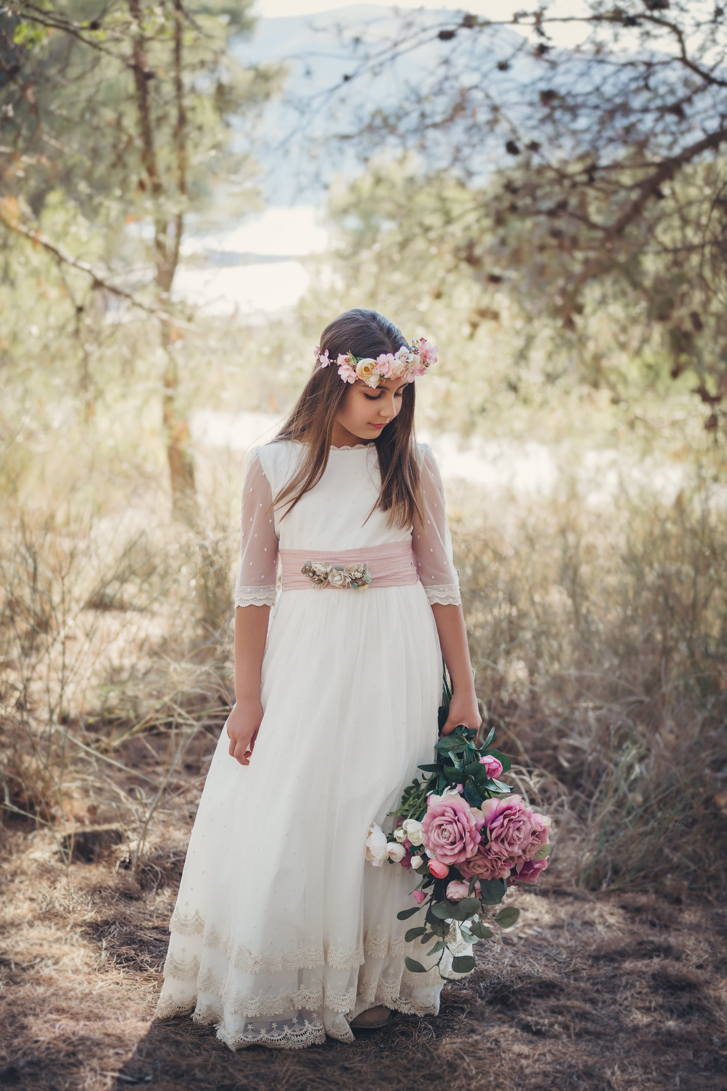 Sesión de comunión en el campo